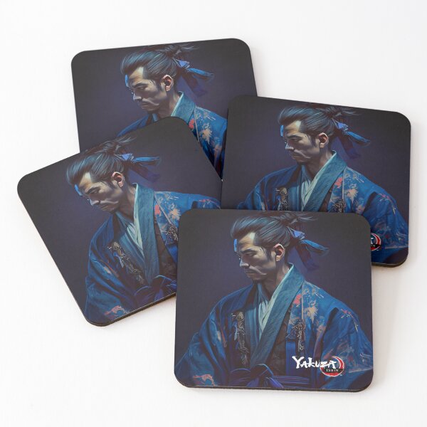 Item preview, Yakuza Ishin Samurai in Blue Robes, like a Dragon. designed and sold by The-Dark-Art.