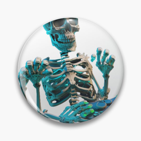 Item preview, Skeleton playing videos games - T-shirt designed and sold by jebran.