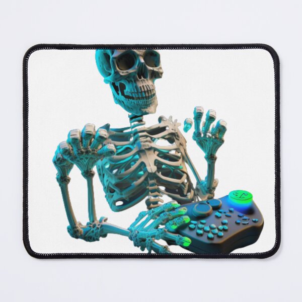 Item preview, Skeleton playing videos games - T-shirt designed and sold by jebran.