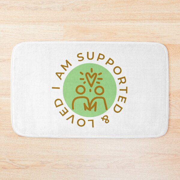 Item preview, I am supported and loved designed and sold by volcanonebula.