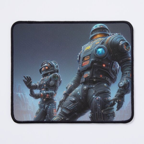 Item preview, Two Robots on Mission - Cyberpunk designed and sold by joejiing.