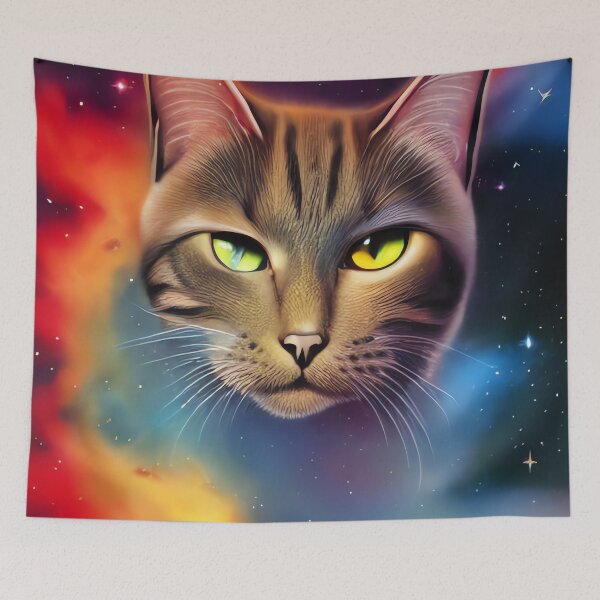 Item preview, Cool Space Cat designed and sold by ScenarioWeaver.