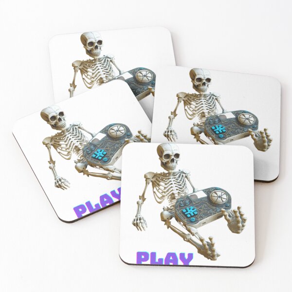 Item preview, Skeleton playing - t-shirt designed and sold by jebran.
