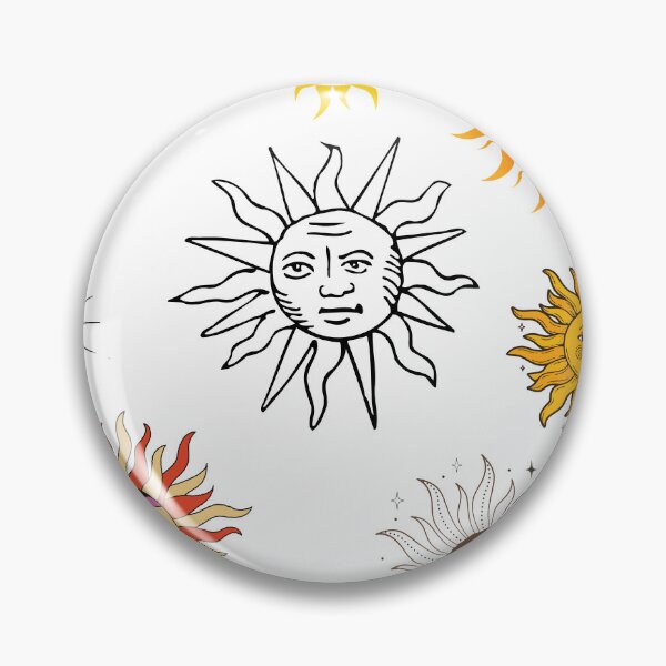 Aperçu de l'œuvre Lot d'autocollants soleil créée et vendue par bluAvocado.