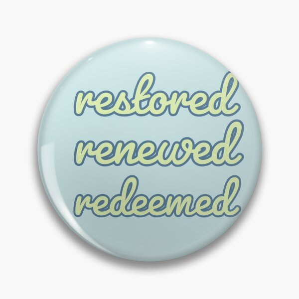 Item preview, Retro Restored Renewed Redeemed Faith and Jesus designed and sold by Designedby-E.