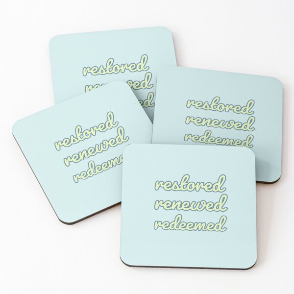 Item preview, Retro Restored Renewed Redeemed Faith and Jesus designed and sold by Designedby-E.