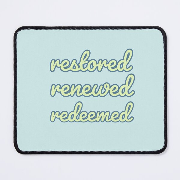 Item preview, Retro Restored Renewed Redeemed Faith and Jesus designed and sold by Designedby-E.