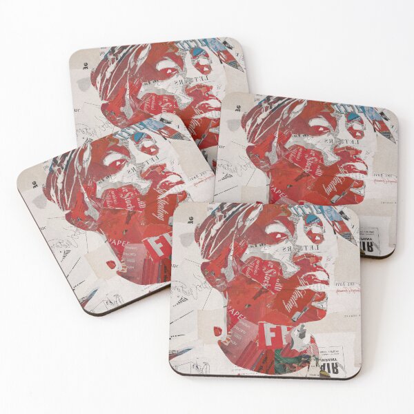 Item preview, paper collage art figure #17 designed and sold by artomazo.