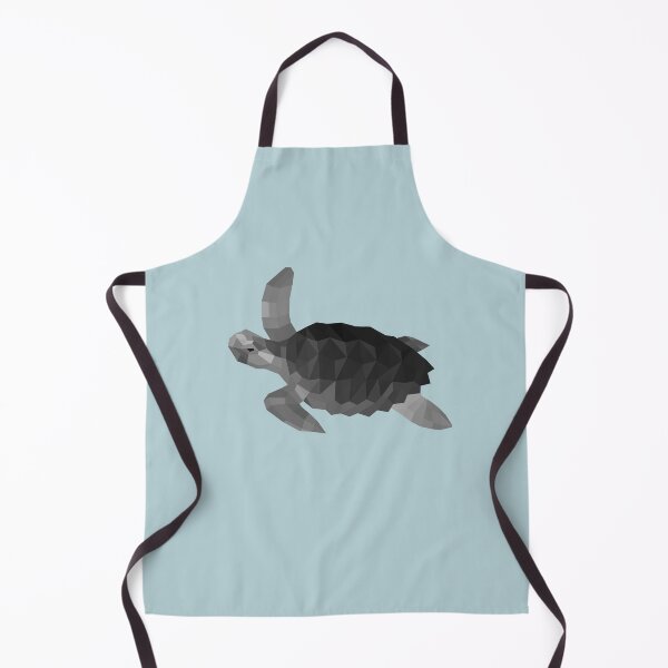 Item preview, Grey Polygonal Sea Turtle designed and sold by shaldesign.