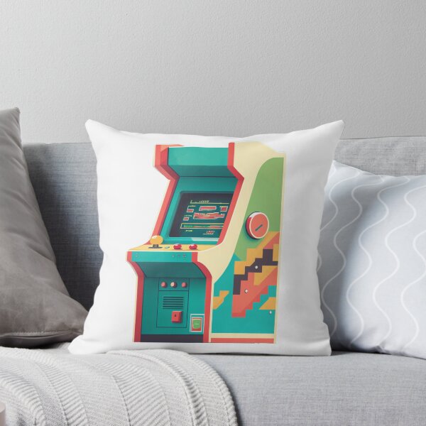 Item preview, Turquoise arcade machine designed and sold by TheDecalTheory.