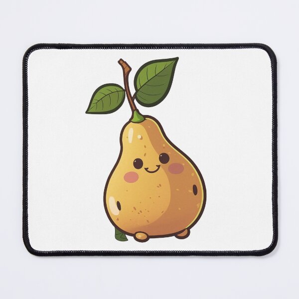 Item preview, Happy Round Cute Cartoon Pear designed and sold by KodakDesigns.