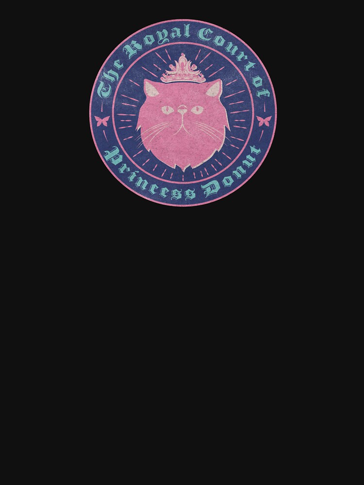 Thumbnail 7 of 7, Active T-Shirt, Princess Donut - Dungeon Crawler Carl - Blue & Pink Patch designed and sold by lillyjluke.