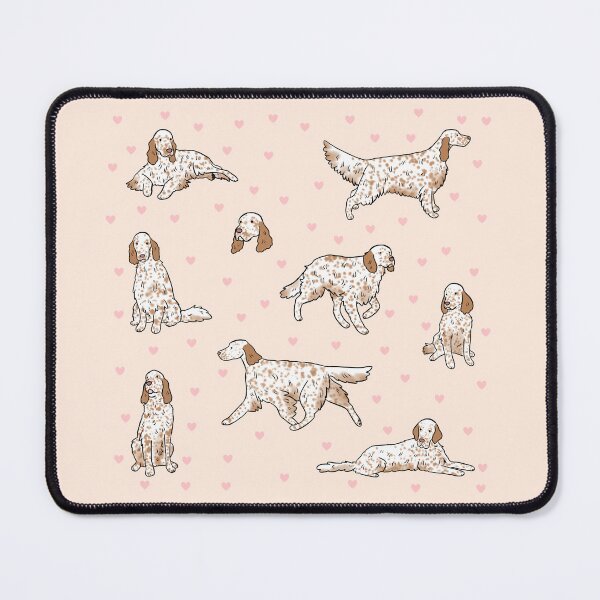 Item preview, English Setter cute illustration pattern  designed and sold by Yarafantasyart.