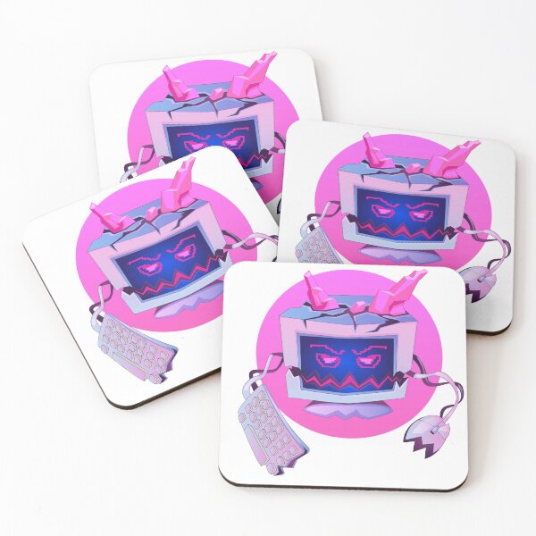 Item preview, evil computer monster cartoon artwork designed and sold by urbanartist0.