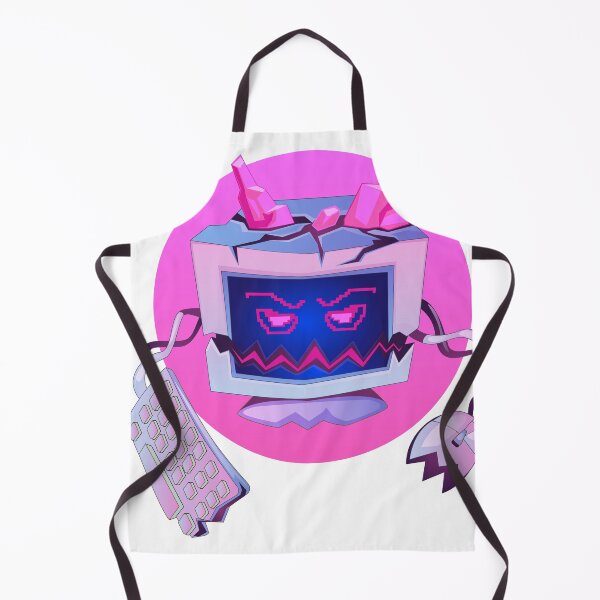Item preview, evil computer monster cartoon artwork designed and sold by urbanartist0.