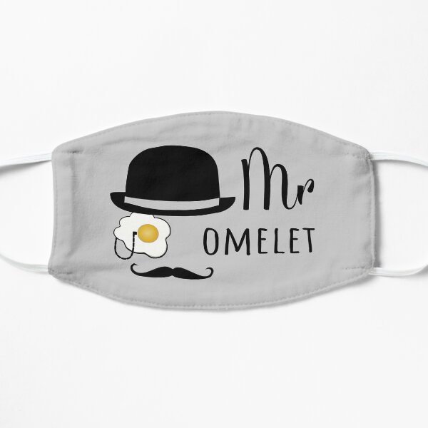 Mr egg Flat Mask