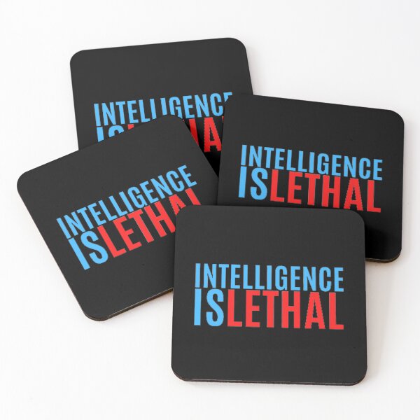 Item preview, Copy of Intelligence is lethal | Beauty may be dangerous but intelligence is lethal | Albert Einstein | Scientist | Physicist | Beautiful | Intelligent | Quotes | Sayings | White BG | CipherStore designed and sold by CipherStore.