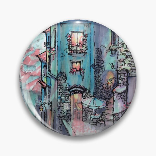 Item preview, Street Scene Campobasso Italy designed and sold by Gregg Brown.