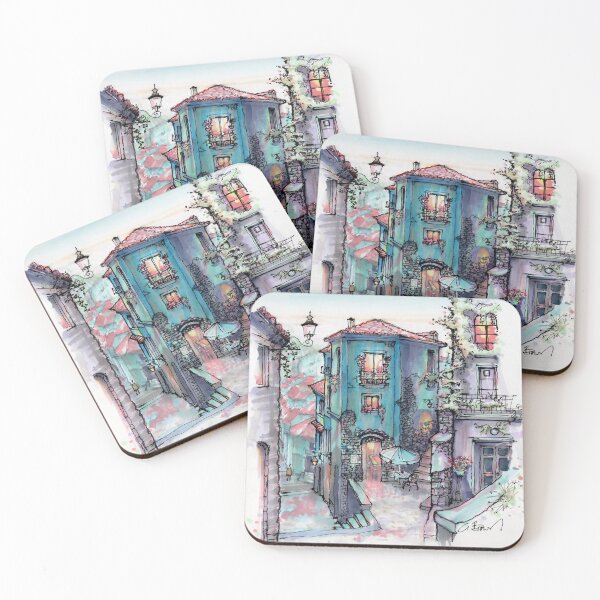Item preview, Street Scene Campobasso Italy designed and sold by Gregg Brown.