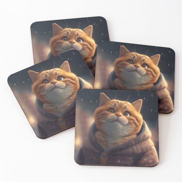 Item preview, Happy cat wearing coat	Meditating designed and sold by Plessmo.
