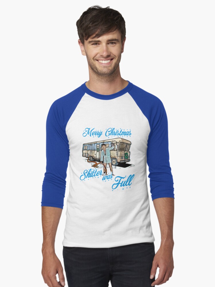 Thumbnail 1 of 3, Baseball ¾ Sleeve T-Shirt, Shitter was full designed and sold by JTK667.
