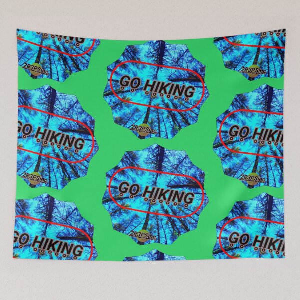 Item preview, go hiking blue sky designed and sold by A Quiet Paradox.