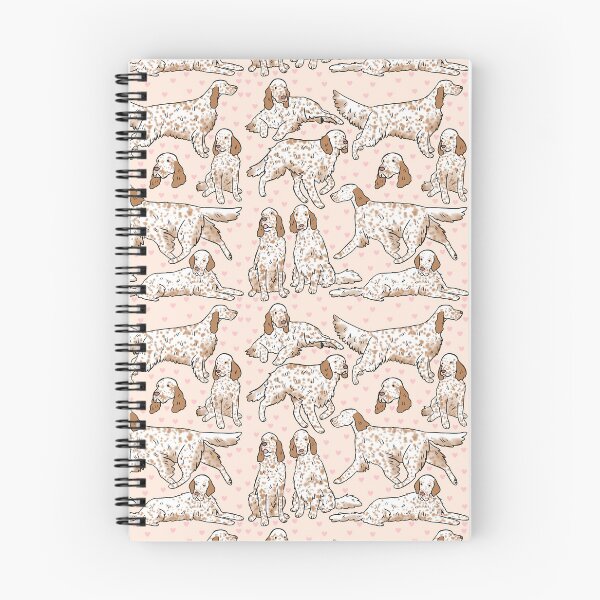Item preview, English Setter cute illustration pattern  designed and sold by Yarafantasyart.