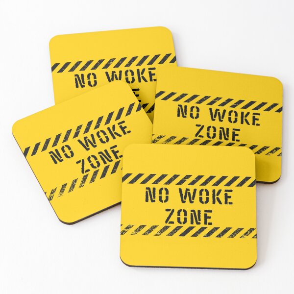 Item preview, No Woke Zone designed and sold by RockBeeDesigns.