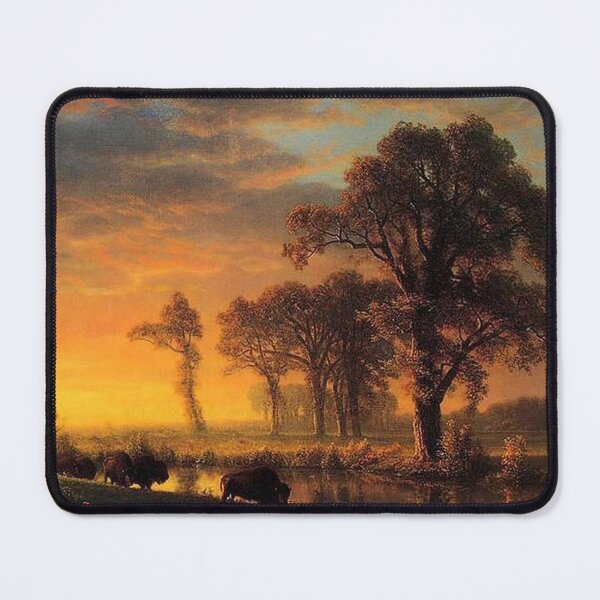 Item preview, Albert Bierstadt - Western Kansas designed and sold by tomorrowsart.