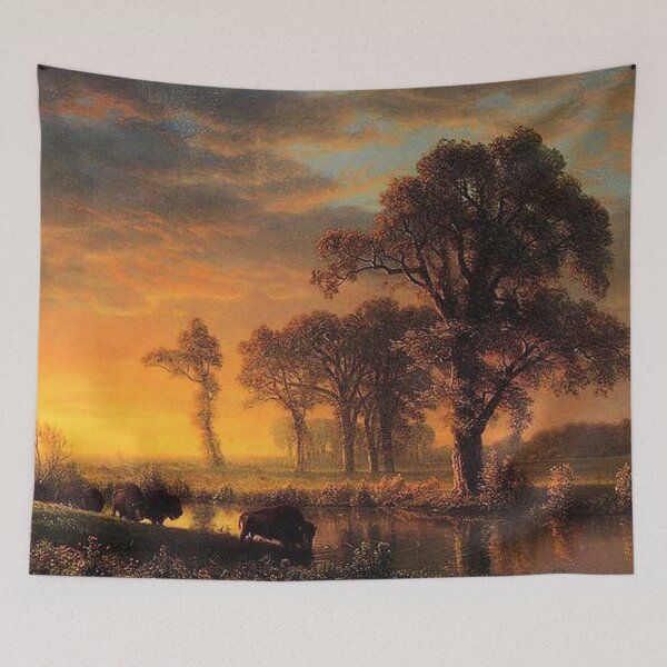 Item preview, Albert Bierstadt - Western Kansas designed and sold by tomorrowsart.