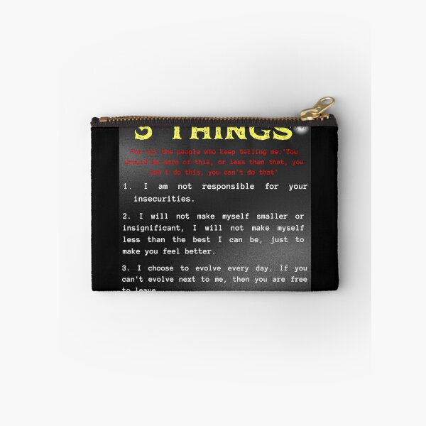 Item preview, Day 37 of the year: I am not responsible for your insecurities designed and sold by BuddyBoots.