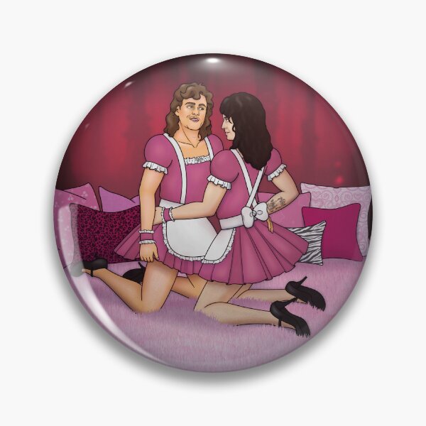 Item preview, Stranger Things Billy Hargrove and Eddie Munson in Maid Outfits designed and sold by Frey-Finley.