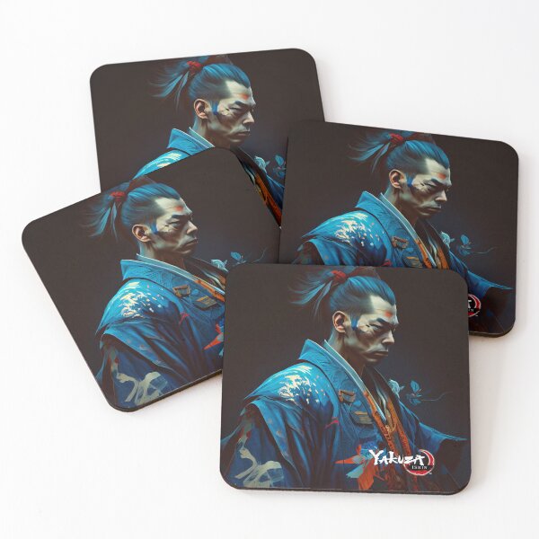 Item preview, Yakuza Ishin Samurai in Blue Robes, like a Dragon. designed and sold by The-Dark-Art.
