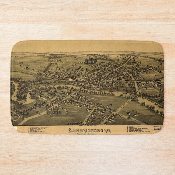 Item preview, Cambridgeboro, Pennsylvania (1895) designed and sold by allhistory.