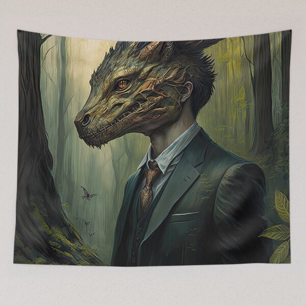 Item preview, The Dashing Dragon designed and sold by DogDonald-Art.