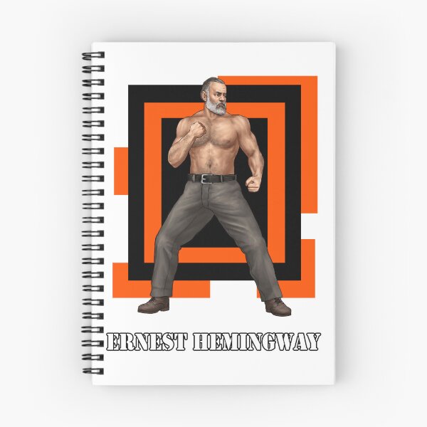 Item preview, Ernest Hemingway designed and sold by Write-N-Fight.