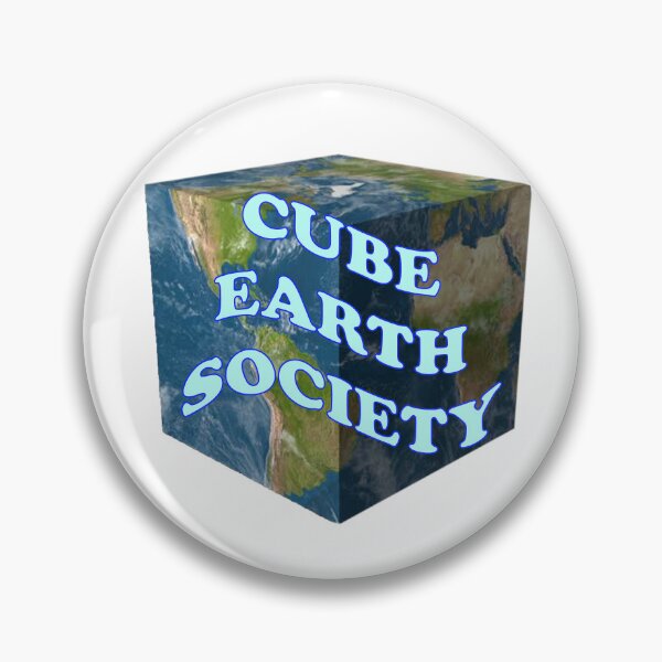 Item preview, Cube Earth Society designed and sold by SamsStickers.