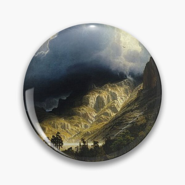 Item preview, Albert Bierstadt - A Storm in the Rocky Mountains designed and sold by tomorrowsart.