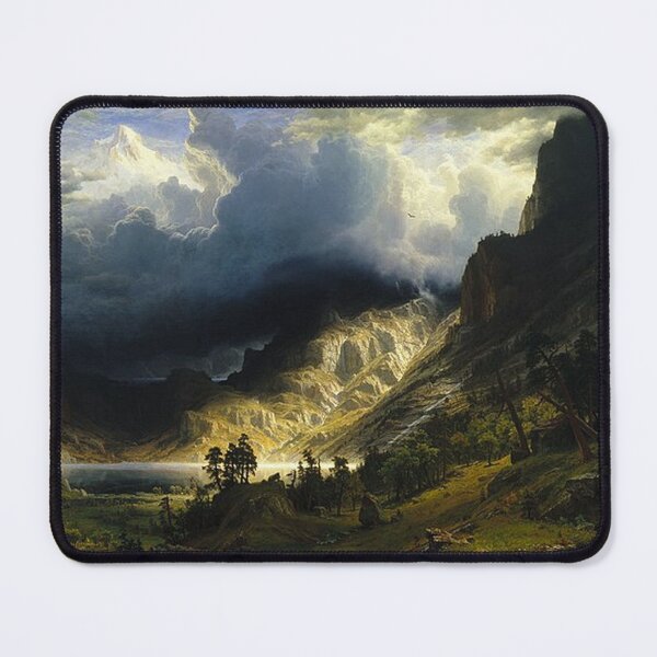 Item preview, Albert Bierstadt - A Storm in the Rocky Mountains designed and sold by tomorrowsart.