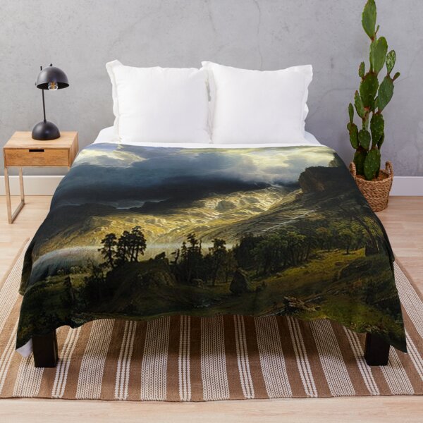 Item preview, Albert Bierstadt - A Storm in the Rocky Mountains designed and sold by tomorrowsart.