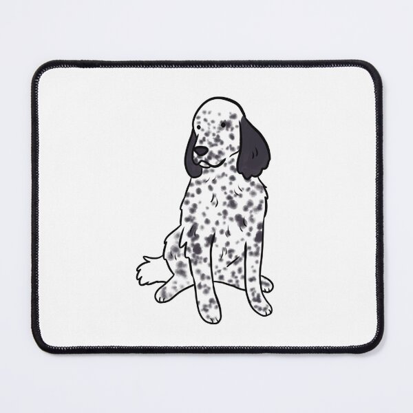 Item preview, English setter cute illustration designed and sold by Yarafantasyart.