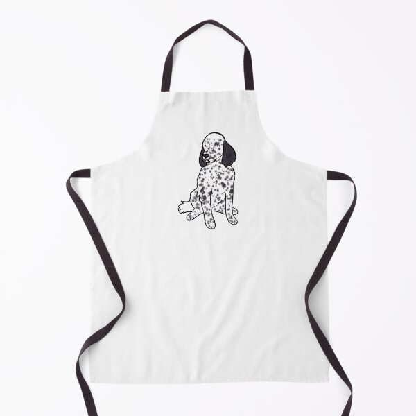 Item preview, English setter cute illustration designed and sold by Yarafantasyart.