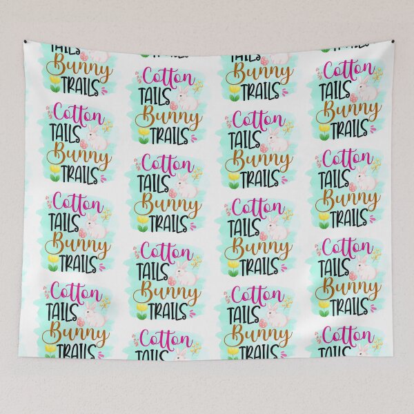 Item preview, Cotton Tails Bunny Trails I Easter designed and sold by younghopes.