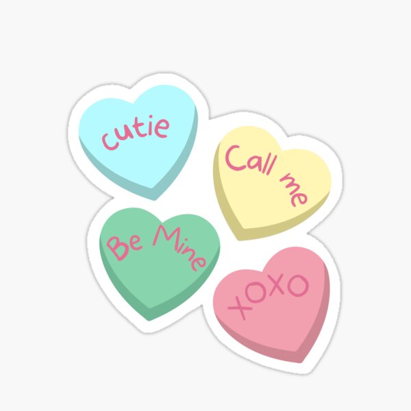 Candy Hearts Valentine Conversation Hearts Valentines Day Cute