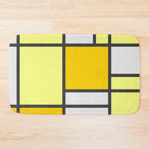 Item preview, Composition in Yellow and Gray designed and sold by OutOfNowhere.