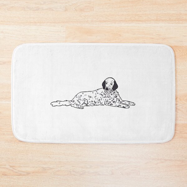 Item preview, English setter cute illustration designed and sold by Yarafantasyart.