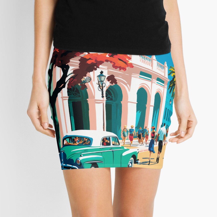 Item preview, Mini Skirt designed and sold by AI-nspiration.