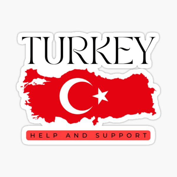 Item preview, Hilfe und Unterstützung für die Türkei,Türkei designed and sold by Misaali5-4.