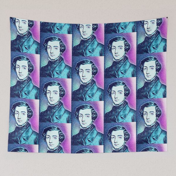 Item preview, Alexis de Tocqueville Artwork | Alexis de Tocqueville Portrait | Alexis de Tocqueville Wall Art  designed and sold by Suyogsonar25.