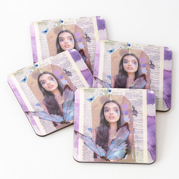 Item preview, Purple watercolor scrapbook Rachel designed and sold by TheGreenReader.